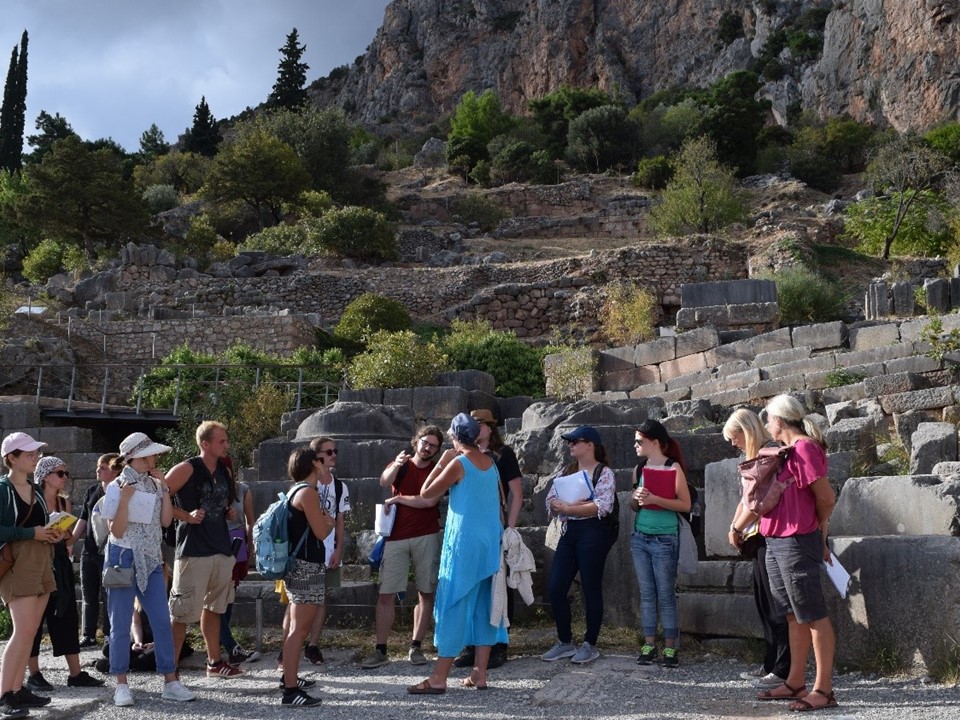 Exkursion des Arbeitsbereichs nach Delphi (2019)